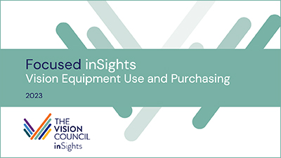 Focused inSights 2023: Vision Equipment Use and Purchasing Image