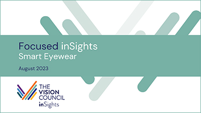 Focused inSights 2023 - Smart Eyewear Image