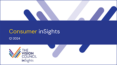Consumer inSights+ Q1 2024: Eyeglasses, Lenses and Frames Data Tables Images