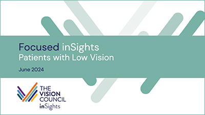 Focused inSights 2024: Low Vision Image